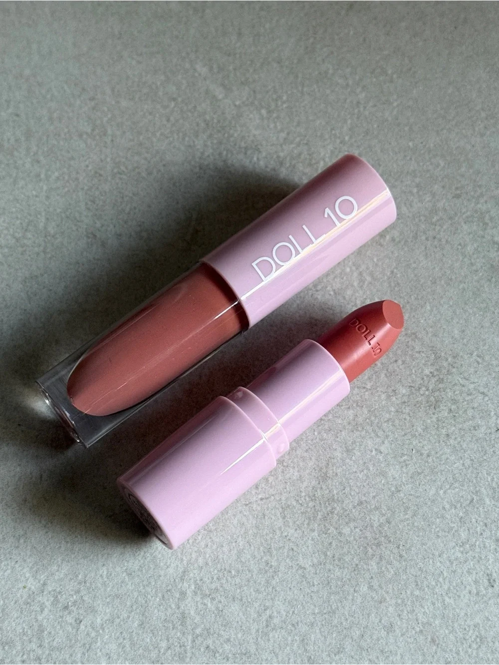 Doll 10 Lip Gloss & Lipstick Duo True Love Shade New in Box